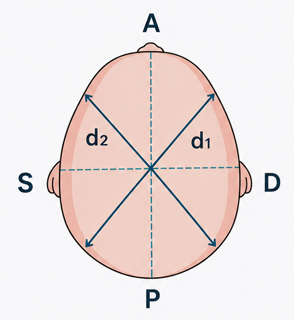 Head Measurement Diagram